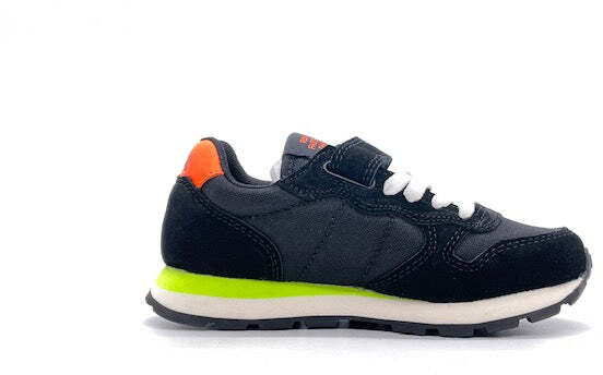 SUN68 Sneaker bambino BOY'S TOM FLUO (KID) Nero