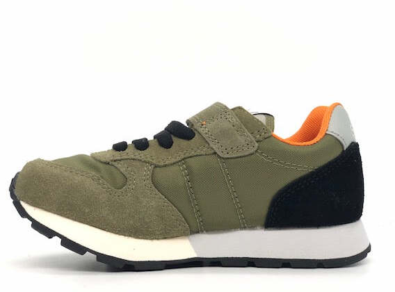 SUN68 Sneaker Boy's Jaki Militare