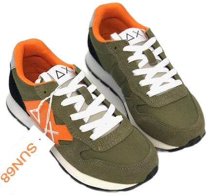 SUN68 Sneaker Boy's Jaki Militare