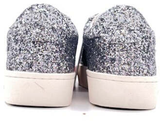 SUN68 Sneaker Donna Katy Glitter Argento