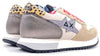 SUN68 Sneaker Donna Stargirl Glitter Bianco Panna