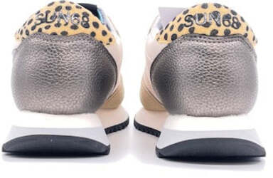 SUN68 Sneaker Donna Stargirl Glitter Bianco Panna
