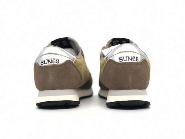 SUN68 Sneaker Girl's kate Thin Glitter Oro