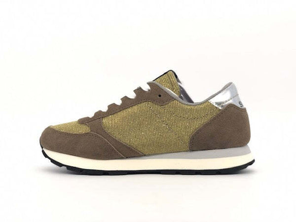 SUN68 Sneaker Girl's kate Thin Glitter Oro