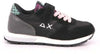 SUN68 Sneaker teen donna GIRL'S STARGIRL GLITTER LOGO Z43410T 11 Nera