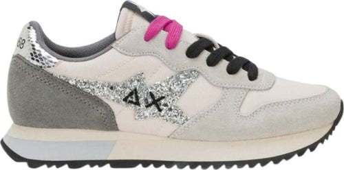 SUN68-Sneakers-STARGIRL-GLITTER-LOGO-da-donna