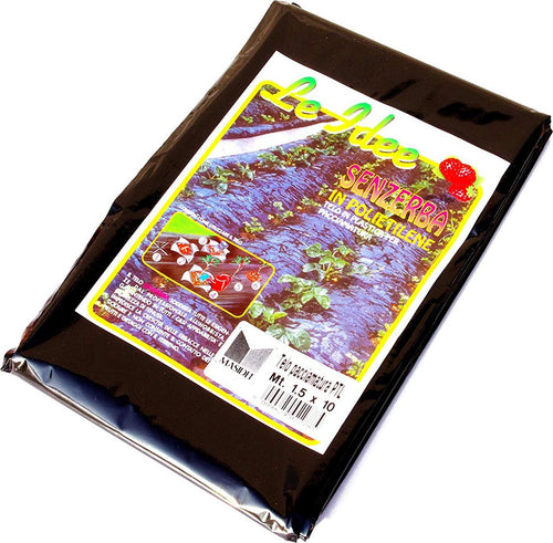 Sunflower-040249-Telo-per-Pacciamatura,-1.5-x-10-Metri,-Nero