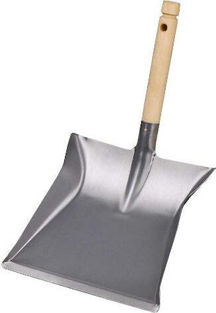 Sunflower-FLOR12060-Paletta-con-Manico-in-Legno,-Zincata,-22x9.5x41-cm