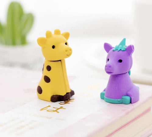 Sunny Day Gomme Da Cancellare 3d Animali Multicolore Set 4 Gomme Colorate Cancelleria e prodotti per ufficio/Penne matite scrittura e correzione/Correttori e gomme/Gomme Serena Photo & Shop - Sant’Alessio Siculo, Commerciovirtuoso.it