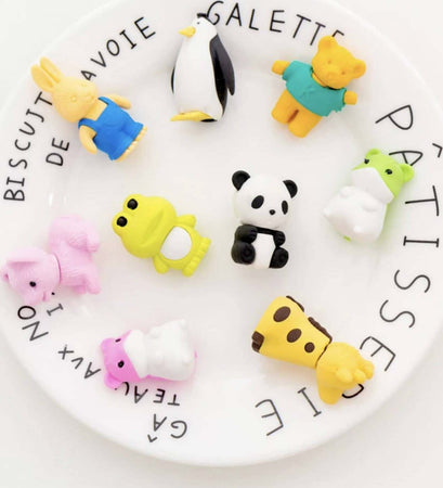 Sunny Day Gomme Da Cancellare 3d Animali Multicolore Set 4 Gomme Colorate Cancelleria e prodotti per ufficio/Penne matite scrittura e correzione/Correttori e gomme/Gomme Serena Photo & Shop - Sant’Alessio Siculo, Commerciovirtuoso.it