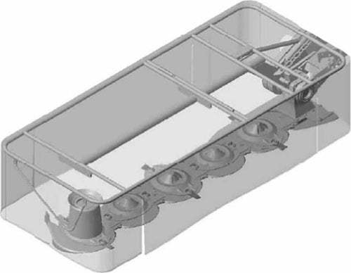 Suola-centrale-rialzata-originale-Gribaldi-&-Salvia-46133-per-modelli-FLC-e-Rotor-Confezione-da-1pz