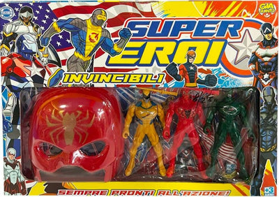 Super Eroi Invincibili Pi? Maschera Serie Di Personaggi Giocattolo Bambini 3+ Giochi e giocattoli/Personaggi giocattolo/Personaggi d'azione Trade Shop italia - Napoli, Commerciovirtuoso.it