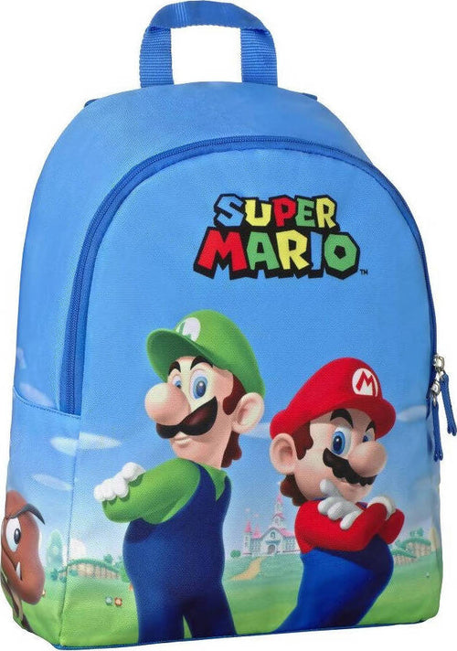 Super Mario Zaino Ovale Asilo Zainetto per Bambini Super Mario Con Mario E Luigi Cancelleria e prodotti per ufficio/Scuola e materiale didattico/Cartelle e zaini per la scuola/Zainetti per bambini Cartoleria Deja Vu - Crotone, Commerciovirtuoso.it