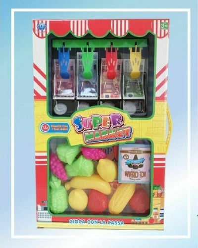 Super-Market-Gioca-Con-La-Cassa-Alimenti-Soldi-Giocattolo-Gioco-Bambina