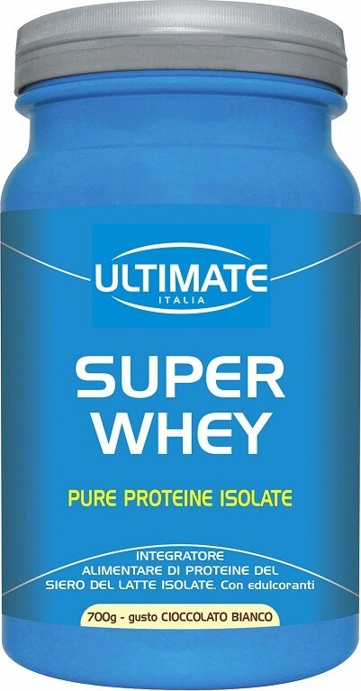 SUPER-WHEY-CIOCCOLATO-BIANCO-integratore-alimentare-in-polvere-700-g-Ultimate-Italia