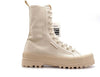 SUPERGA  Anfibi donna ALPINA HIGH beige/avorio
