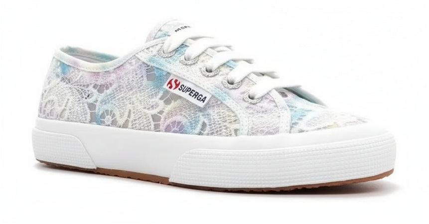 SUPERGA 2750 MACRAME TIE DYE multicolor pastello