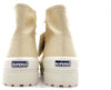 SUPERGA Sneaker alta donna ALPINA beige light eggshell
