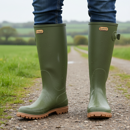 SUPERGA Stivali ginocchio Alpina oliva