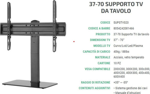 Superior-staffa-tv-37-70-table-top-40kg-supstv020