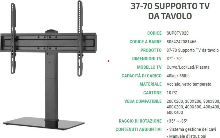 Superior-staffa-tv-37-70-table-top-40kg-supstv020