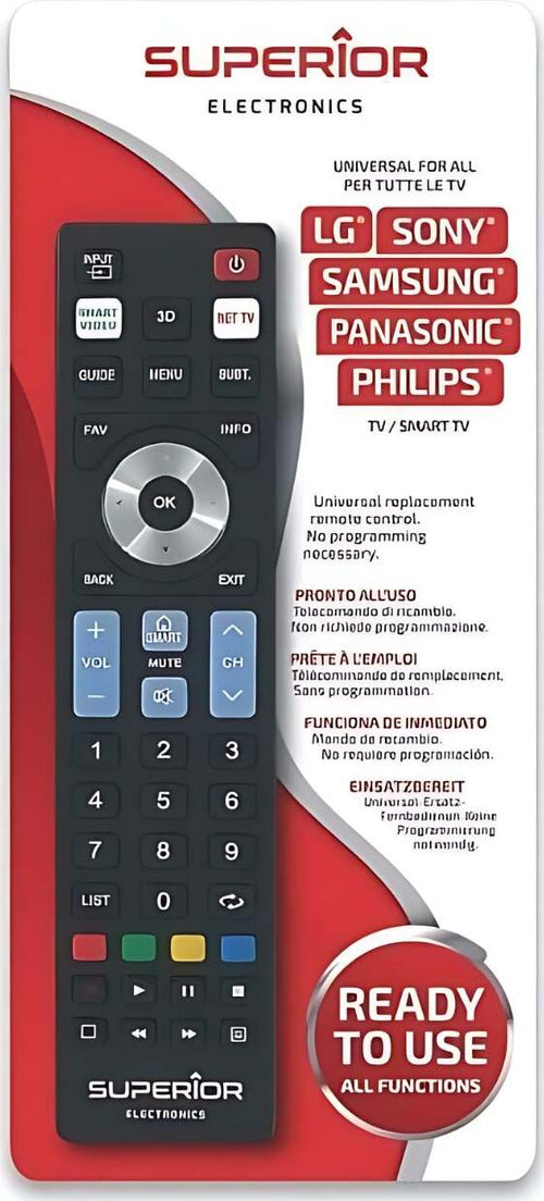 Superior-telecomando-univ-Smart-TV-LG,-Samsung,-Sony,-Philips