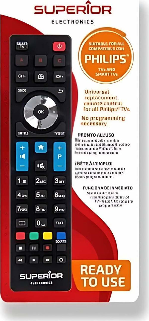 Superior-Telecomando-Universale-Philips-Funzioni-Smart-Tv-Sh