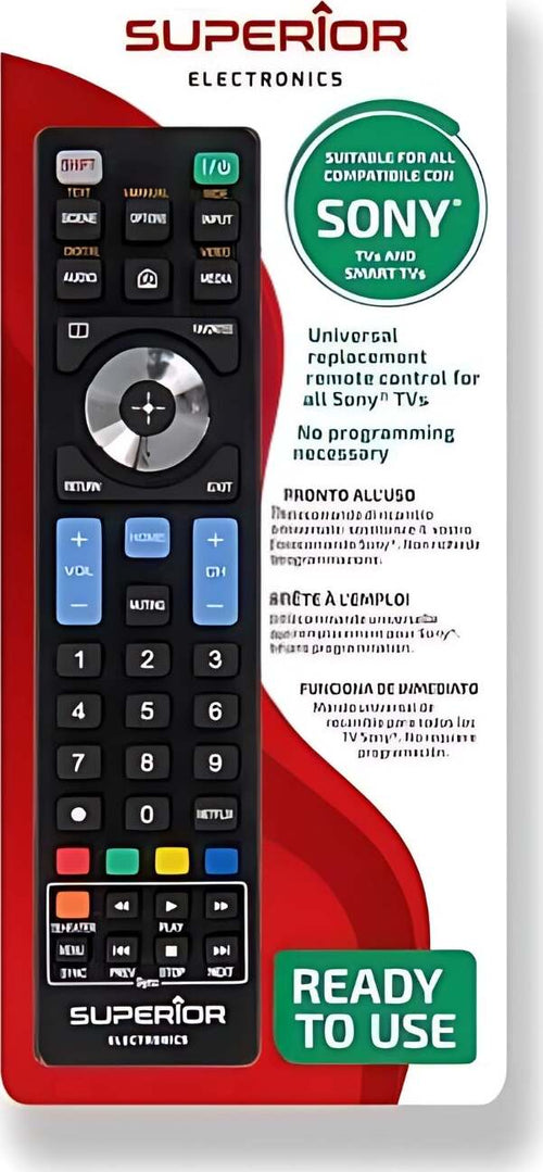 Superior-Telecomando-Universale-Sony-Funzioni-Smart-Tv-Sh