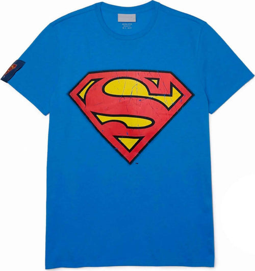 Superman T-shirt Uomo Stampata Maglia Superman Azzurra S Stampata Maglietta Mezze Maniche SUPERRMAN Sport e tempo libero/Fan Shop/Abbigliamento/T-Shirt Il Distintivo - Pesaro, Commerciovirtuoso.it