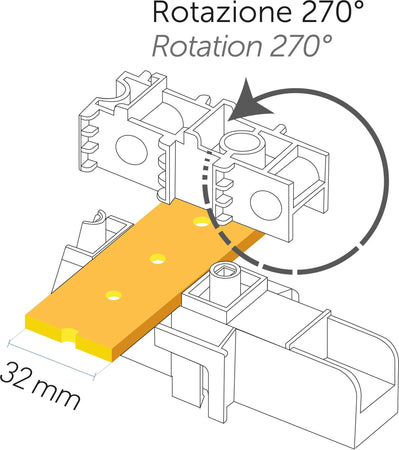 Supporti per barre in rame autoestinguente IP00 resistenza al calore 130° C Fai da te/Tubature grezze/Tubi raccordi e accessori/Isolamento tubi La Zappa - Altamura, Commerciovirtuoso.it