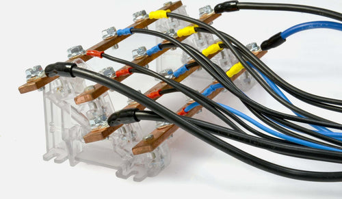 Supporti per barre in rame autoestinguente IP00 resistenza al calore 130° C Fai da te/Tubature grezze/Tubi raccordi e accessori/Isolamento tubi La Zappa - Altamura, Commerciovirtuoso.it