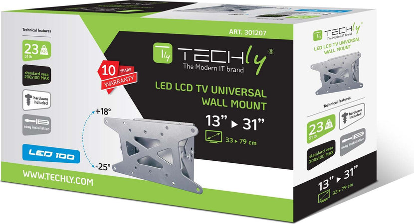 Supporto-a-muro-per-TV-LED-LCD-13''-31''-inclinabile-Techly