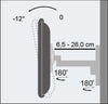 Supporto-a-muro-per-TV-LED-LCD-19---37''-inclinabile-2-snodi-nero-Techly