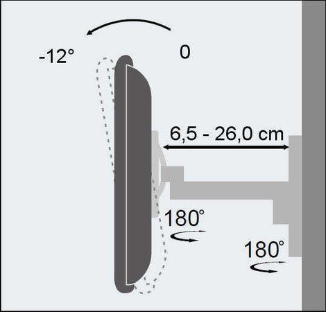 Supporto-a-muro-per-TV-LED-LCD-19---37''-inclinabile-2-snodi-nero-Techly