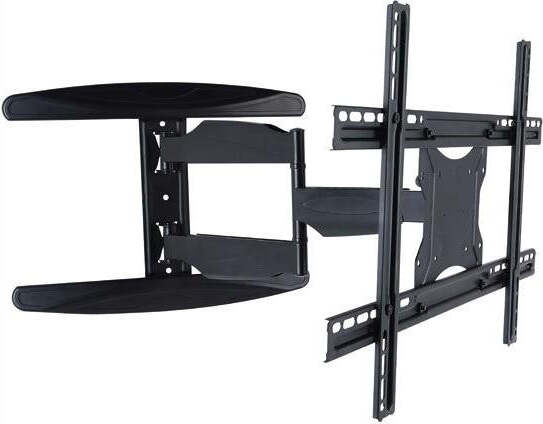Supporto-a-Muro-Ultra-Slim-per-TV-LED-LCD-40-65''-Full-Motion-Nero-Techly