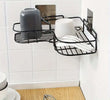 Supporto Angolare Da Parete Mensola Da Appendere Senza Punzonatura Bagno Cucina Casa e cucina/Bagno/Mobili da bagno/Mensole bagno Trade Shop italia - Napoli, Commerciovirtuoso.it