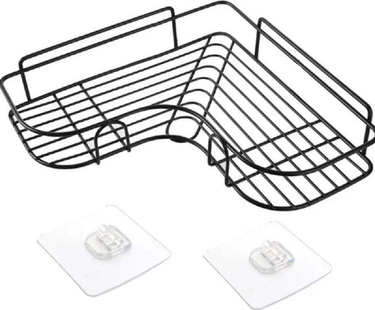 Supporto Angolare Da Parete Mensola Da Appendere Senza Punzonatura Bagno Cucina Casa e cucina/Bagno/Mobili da bagno/Mensole bagno Trade Shop italia - Napoli, Commerciovirtuoso.it