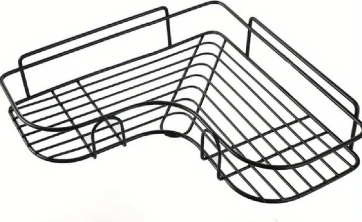 Supporto Angolare Da Parete Mensola Da Appendere Senza Punzonatura Bagno Cucina Casa e cucina/Bagno/Mobili da bagno/Mensole bagno Trade Shop italia - Napoli, Commerciovirtuoso.it