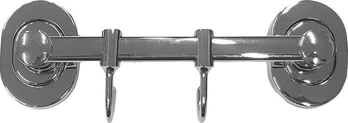 Supporto Appendino 2 Ganci Esy_69192 23x7x4cm Asciugamano Accappatoio Muro Bagno Set da Bagno Trade Shop italia - Napoli, Commerciovirtuoso.it