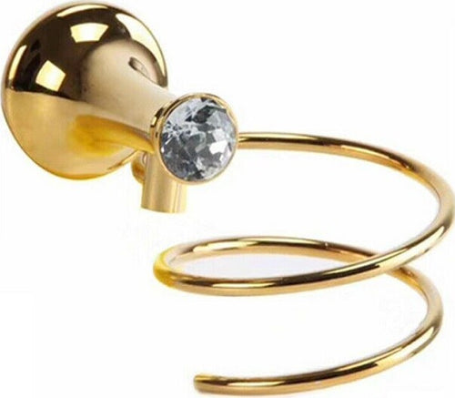 Supporto Bagno Porta Asciugacapelli Phon Da Parete Casa Hotel Dorato Oro Dgo-105 Casa, arredamento e bricolage > Accessori Bagno > Set da Bagno Trade Shop italia - Napoli, Commerciovirtuoso.it