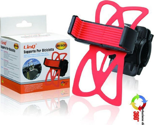 Supporto Bici Bicicletta Universale Struttura In Silicone Per Smartphone Bk-500 Elettronica/Elettronica per veicoli/Accessori/Accessori per cellulari/Alloggiamenti Trade Shop italia - Napoli, Commerciovirtuoso.it