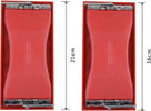 Supporto Carta Vetrata 2pz Smerigliatrice Levigatrice Manuale 100x210 160x58 Mm Fai da te/Utensili elettrici e a mano/Accessori per utensili elettrici/Accessori per levigatrici/Carta vetrata a trama fine Trade Shop italia - Napoli, Commerciovirtuoso.it