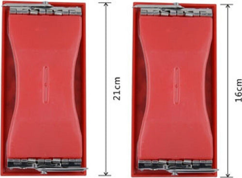 Supporto Carta Vetrata 2pz Smerigliatrice Levigatrice Manuale 100x210 160x58 Mm Fai da te/Utensili elettrici e a mano/Accessori per utensili elettrici/Accessori per levigatrici/Carta vetrata a trama fine Trade Shop italia - Napoli, Commerciovirtuoso.it
