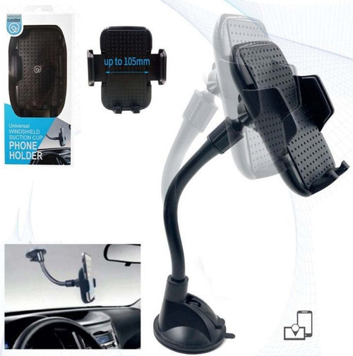 Supporto Cellulare Auto Per Cruscotto Parabrezza Con Ventosa Portacellulare 360? Elettronica/Elettronica per veicoli/Accessori/Accessori per cellulari/Alloggiamenti Trade Shop italia - Napoli, Commerciovirtuoso.it
