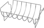 Supporto Da Cottura per Arrosto E Costine Barbecue 30x21x12h Cm Argento Giardino e giardinaggio/Barbecue e picnic/Accessori per barbecue e affumicatori/Griglie per arrostire La Zappa - Altamura, Commerciovirtuoso.it