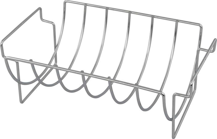 Supporto Da Cottura per Arrosto E Costine Barbecue 30x21x12h Cm Argento Giardino e giardinaggio/Barbecue e picnic/Accessori per barbecue e affumicatori/Griglie per arrostire La Zappa - Altamura, Commerciovirtuoso.it