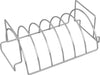 Supporto Da Cottura per Arrosto E Costine Barbecue 30x21x12h Cm Argento Giardino e giardinaggio/Barbecue e picnic/Accessori per barbecue e affumicatori/Griglie per arrostire La Zappa - Altamura, Commerciovirtuoso.it