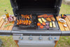 Supporto Da Cottura per Arrosto E Costine Barbecue 30x21x12h Cm Argento Giardino e giardinaggio/Barbecue e picnic/Accessori per barbecue e affumicatori/Griglie per arrostire La Zappa - Altamura, Commerciovirtuoso.it