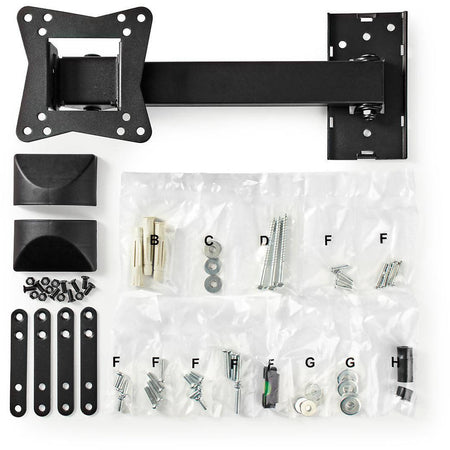 Supporto Da Parete per Tv 10-32 " Staffa per Televisore Da Parete Articolabile Max 30kg