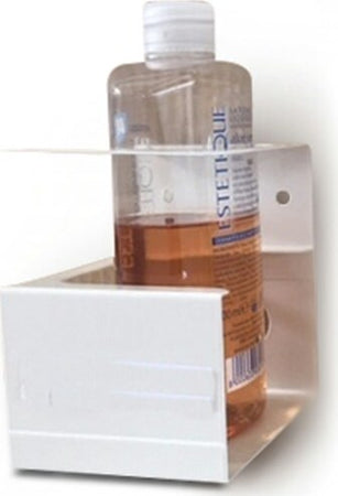 Supporto da parete porta dispenser da 500ml - max D 80mm - Metalplus Casa e cucina/Bagno/Accessori per il bagno/Dosatori e porta accessori/Dosatori per sapone liquido Eurocartuccia - Pavullo, Commerciovirtuoso.it